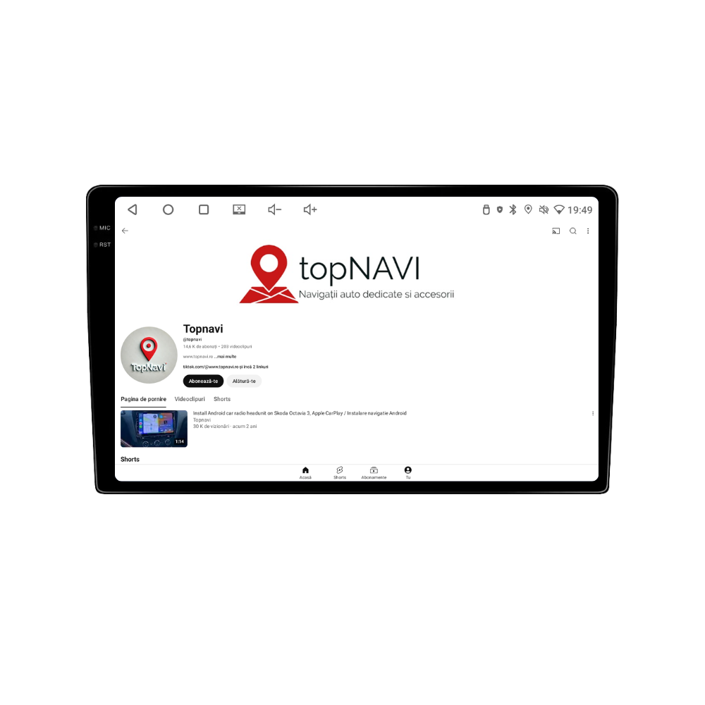 Navigatie Skoda Fabia (2008-2014), Android, Ecran 10 inch, 4GB RAM 64GB, 4-core [6]