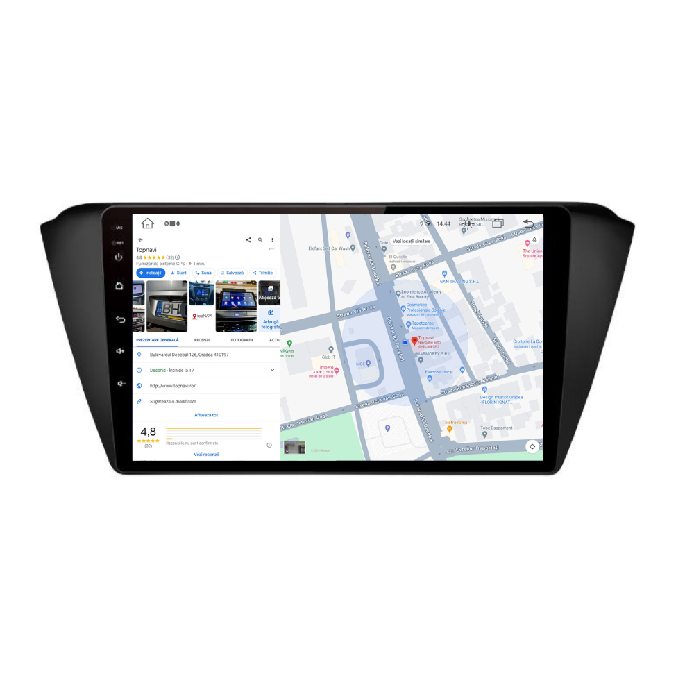 Navigatie Skoda Fabia 3 2014-2019, Android 12, 1GB RAM 32GB, 9 inch [3]