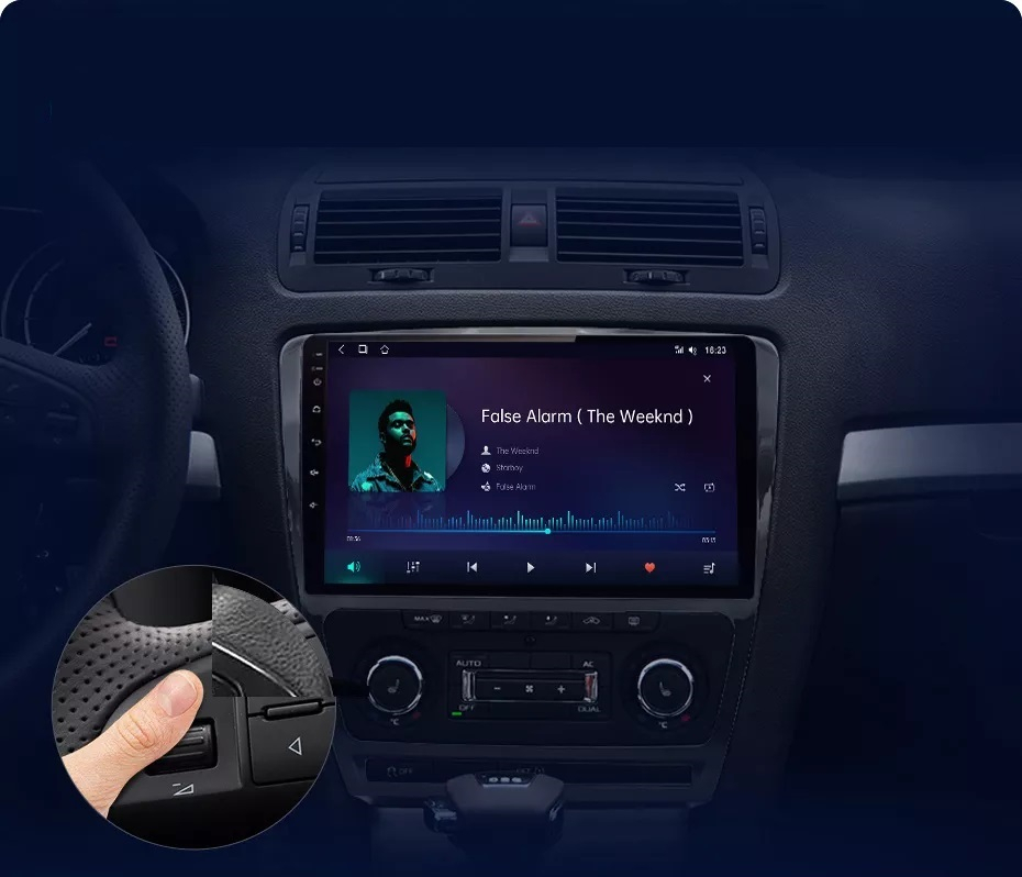 Navigatie Skoda Octavia 2 (2008-2013), Android 12, 1GB RAM 32GB, ecran 10 inch [4]