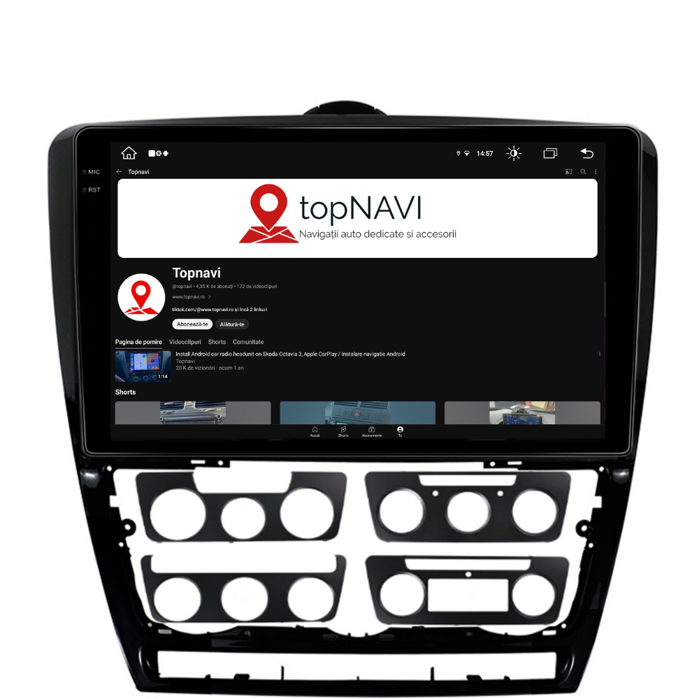 Navigatie Skoda octavia 2 2008-2013, Android 13,Ecran 2K, 4GB RAM 64GB, Octa Core, carplay /android auto [6]