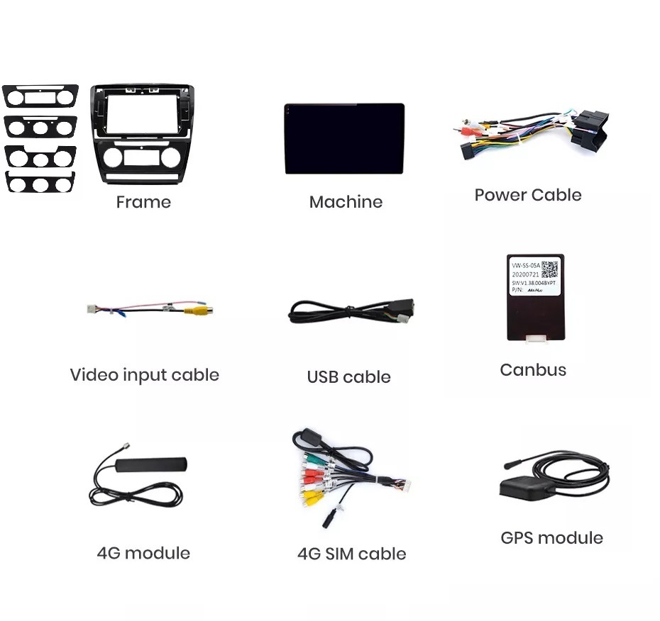 Navigatie Skoda octavia 2 2008-2013, Android 13,Ecran 2K, 4GB RAM 64GB, Octa Core, carplay /android auto [9]