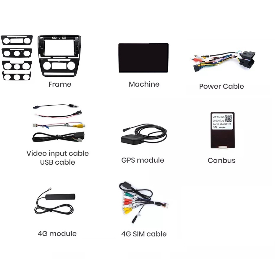 Navigatie Skoda Octavia (2008-2013), Android, Ecran 10 inch, 4GB RAM 64GB, 8-core [7]