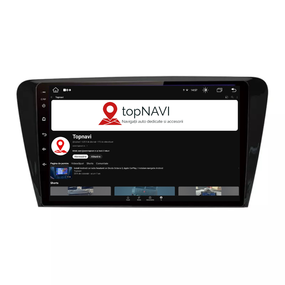 Navigatie Skoda octavia 3 (2013-2018), Android 12, 1GB RAM 32GB, ecran 10 inch [2]