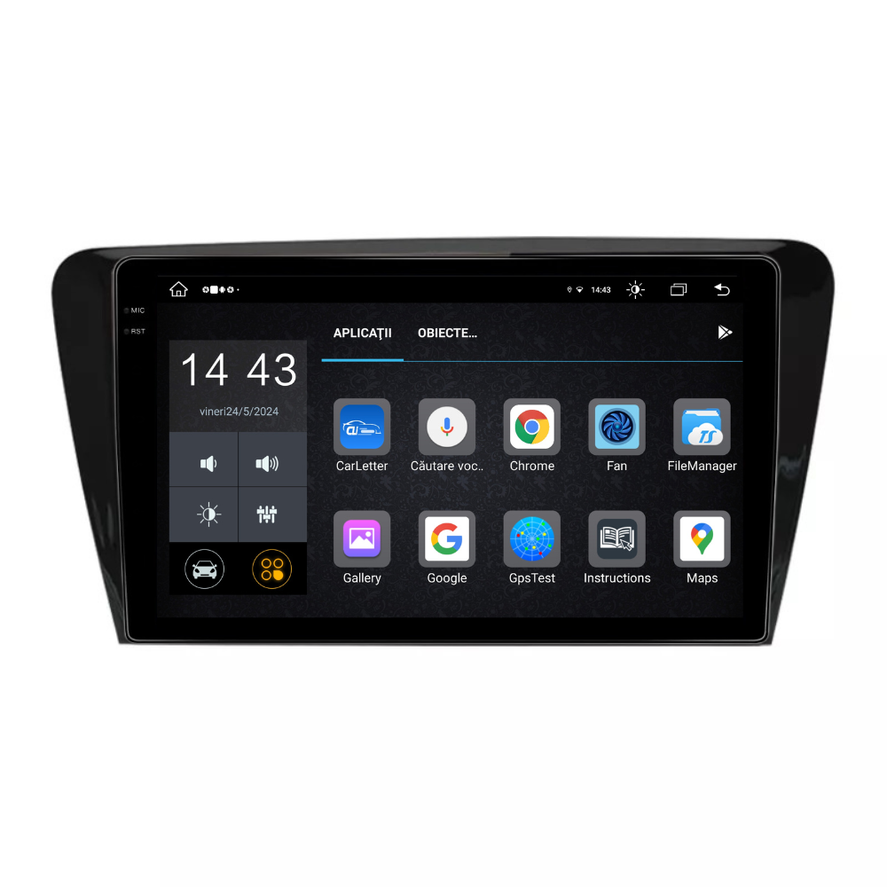 Navigatie Skoda Octavia 3 2013-2018, Android 13,Ecran 2K, 4GB RAM 64GB, Octa Core, carplay /android auto [6]