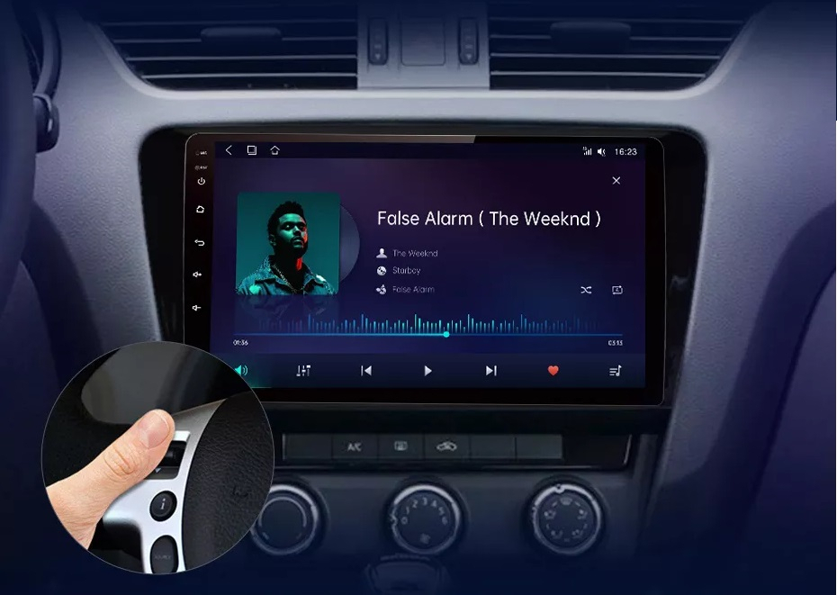 Navigatie Skoda Octavia 3 2013-2018, Android 13,Ecran 2K, 8GB RAM 256GB, Octa Core, carplay /android auto [4]