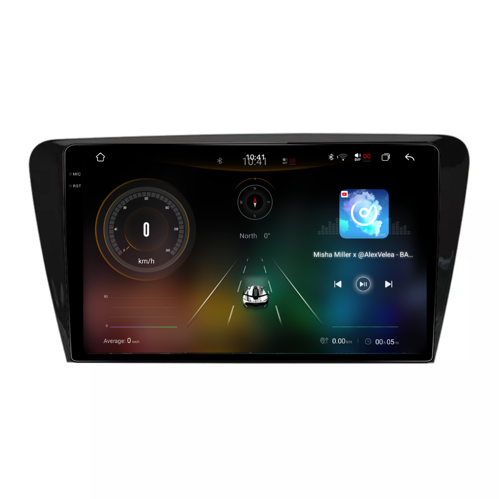 Navigatie Skoda octavia 3 (2013-2018), Android, Ecran 10 inch 2K, 12GB RAM 256GB, 8-core [3]