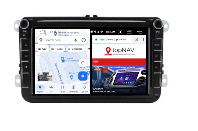 Navigatie Skoda Rapid (2013-2017), Android, Ecran 8 inch, 4GB RAM 64GB [5]