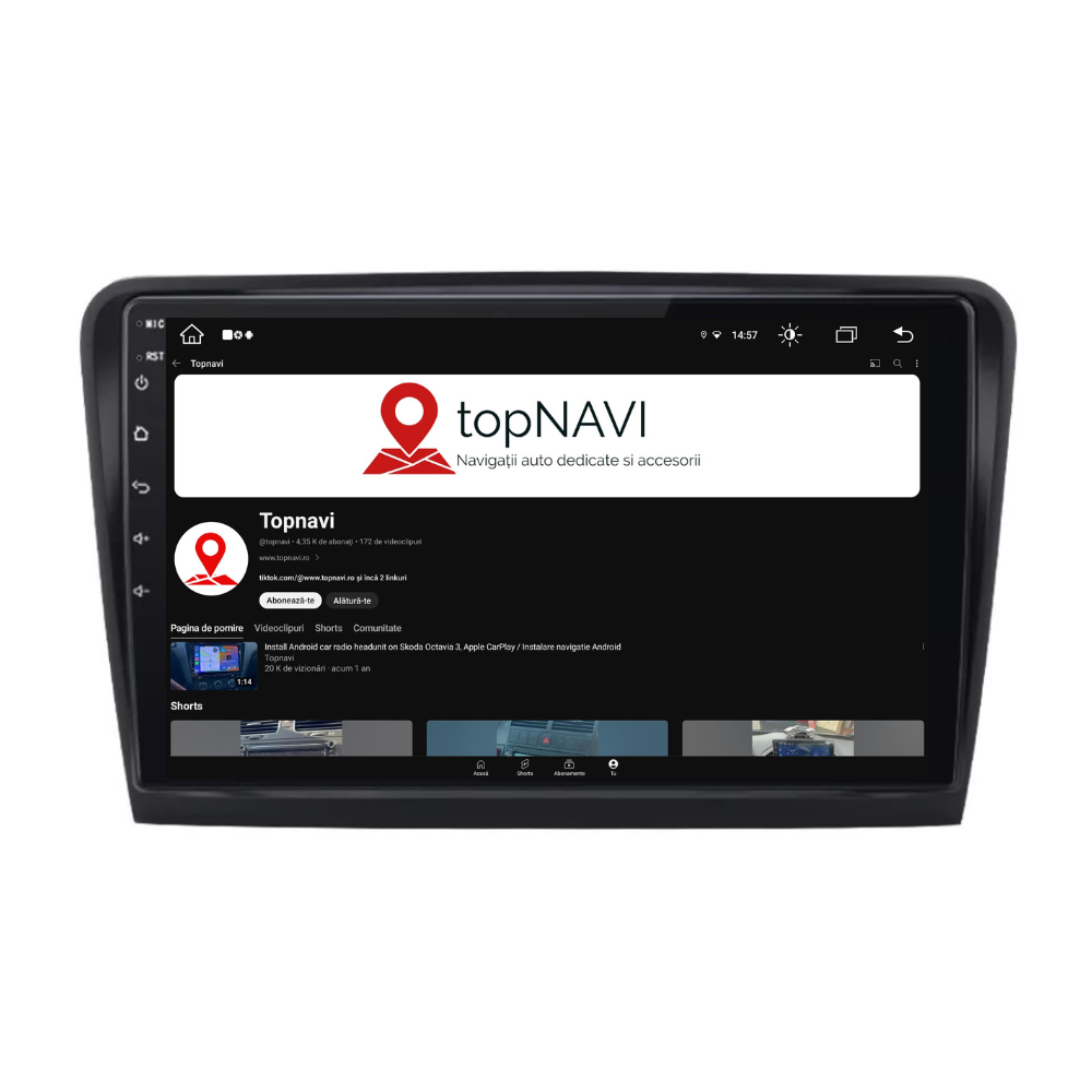Navigatie Skoda Superb 2 (2008-2015), Android 12, 1GB RAM 32GB, ecran 10 inch [2]