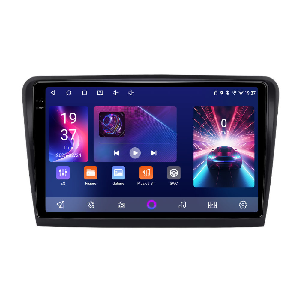 Navigatie Skoda Superb 2 (2008-2015), Android, Ecran 10 inch, 4GB RAM 64GB, 8-core [2]