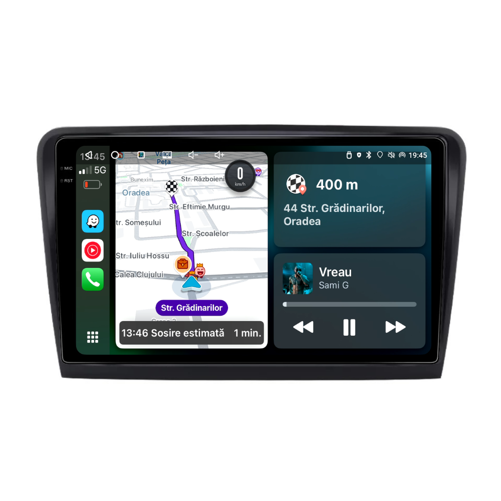 Navigatie Skoda Superb 2 (2008-2015), Android, Ecran 10 inch, 6GB RAM 128GB, 8-core [3]