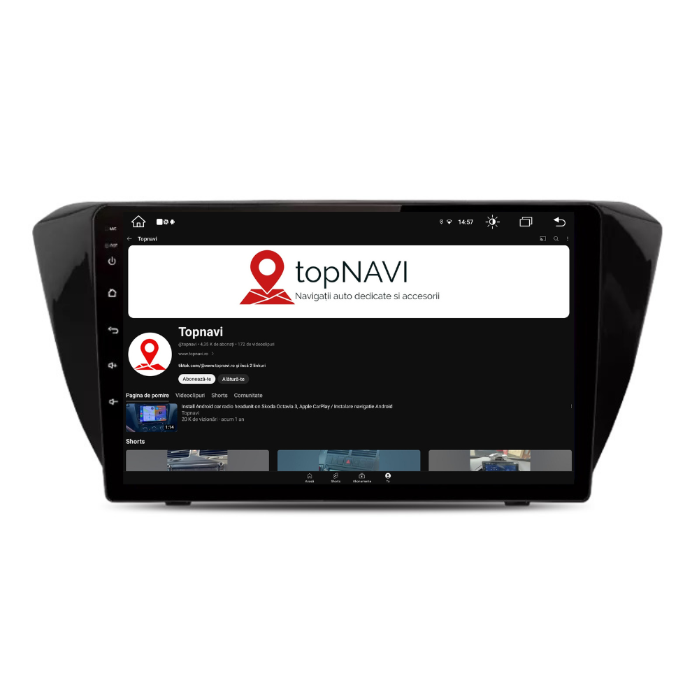 Navigatie Skoda Superb 3 (2015-2019), Android 12, 1GB RAM 32GB, 10 inch [2]