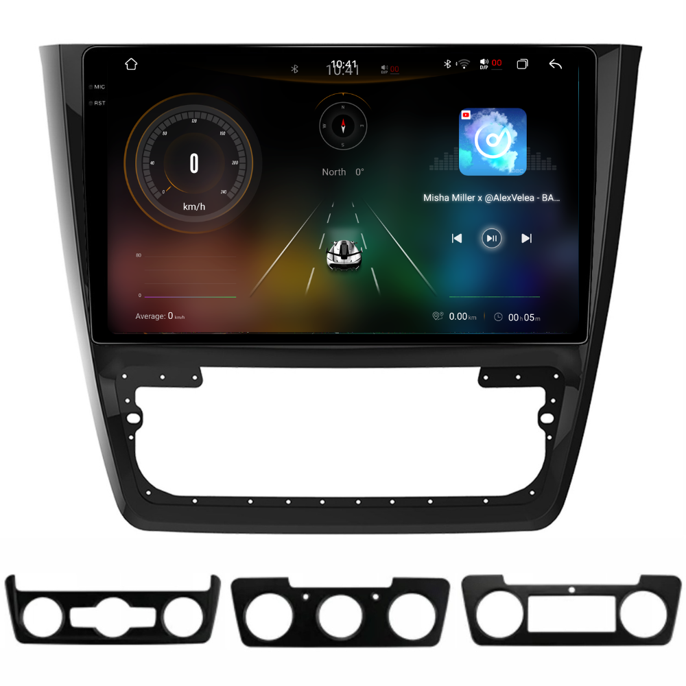 Navigatie Skoda yeti (2009-2014) , Android, Ecran 10 inch 2K, 12GB RAM 256GB, 8-core [3]