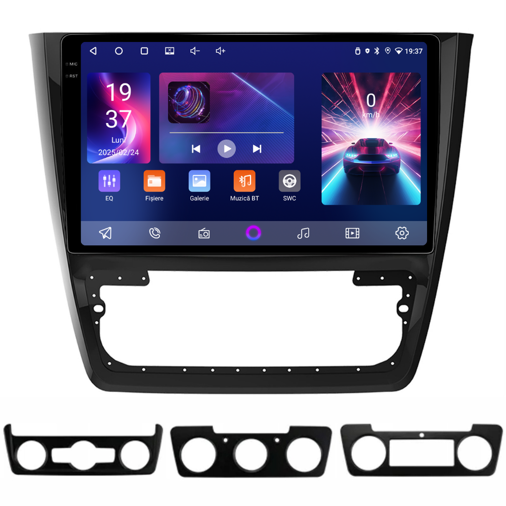 Navigatie Skoda Yeti (2009-2014), Android, Ecran 10 inch, 4GB RAM 64GB, 8-core [2]