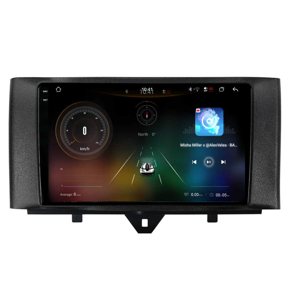 Navigatie Smart For Two / For Four (2010-2015), Ecran 9 inch 2K, 12GB RAM 256GB, 8-core [3]