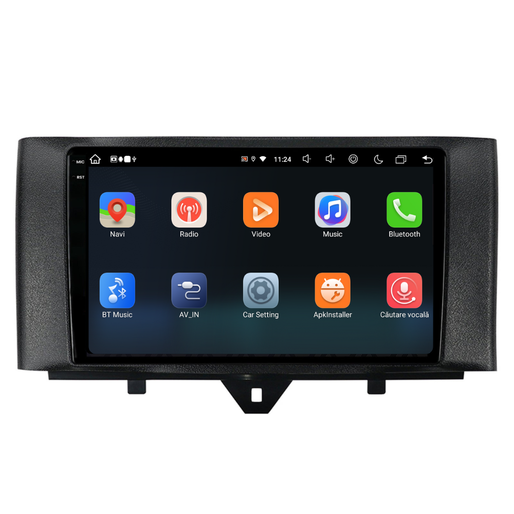 Navigatie Smart For Two / For Four (2010-2015), Ecran 9 inch, 8GB RAM 256GB, 8-core [3]