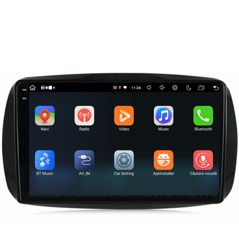 Navigatie Smart For Two / For Four (2016-2019), Ecran 9 inch, 8GB RAM 256GB, 8-core [3]