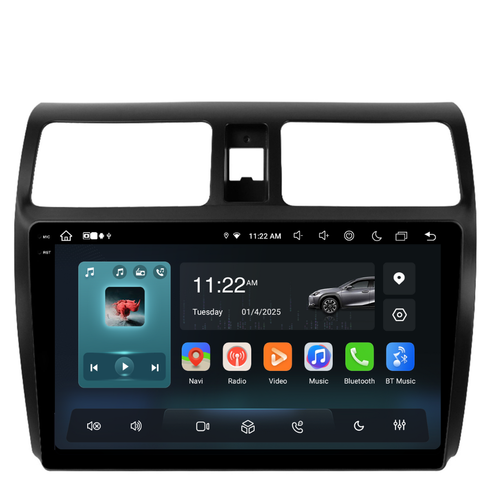 Navigatie Suzuki Swift (2003-2013), Ecran 10 inch, 8GB RAM 256GB, 8-core [4]