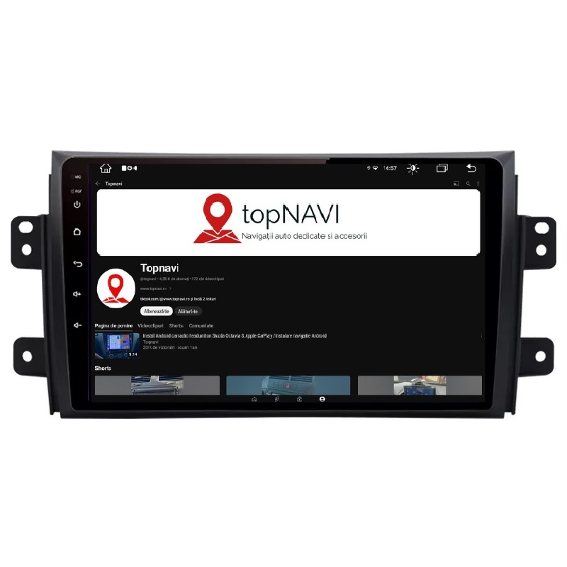 Navigatie Suzuki SX4 (2006-2013), Ecran 9 inch, 1GB RAM 32GB [2]