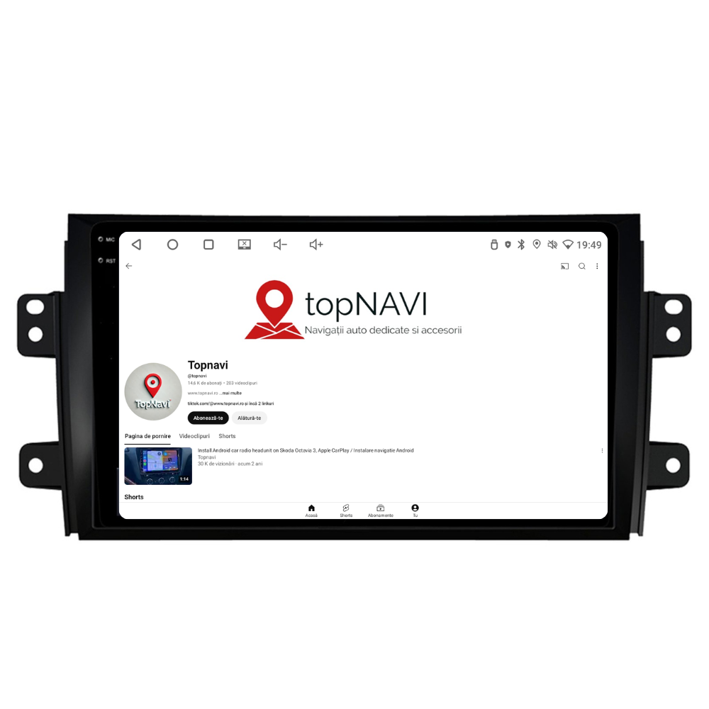 Navigatie Suzuki SX4 (2006-2014), Ecran 2K, 8GB RAM 256GB, 8-core [4]