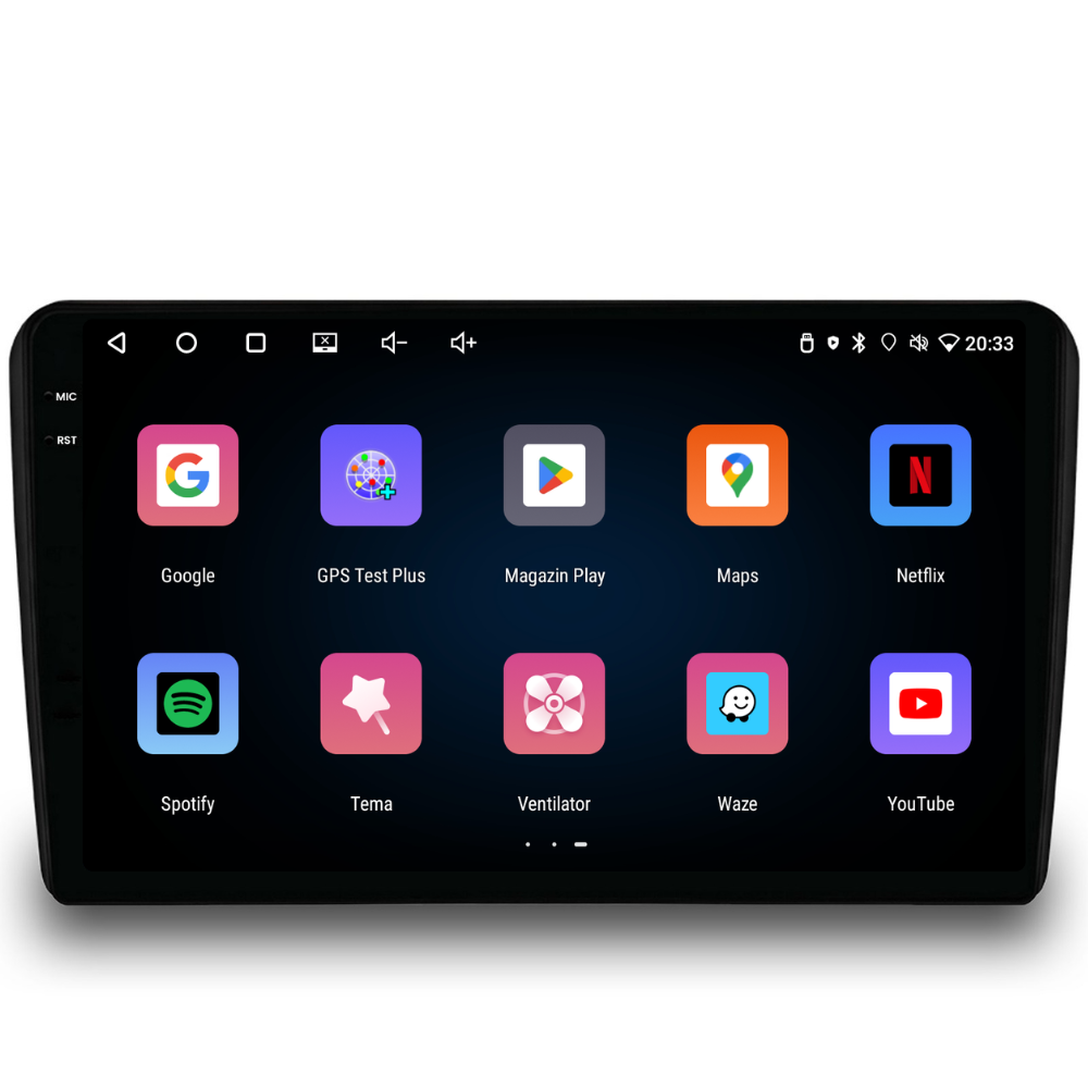 Navigatie Toyota Auris (2006-2012), Android, Ecran 9 inch, 6GB RAM 128GB, 8-core [3]