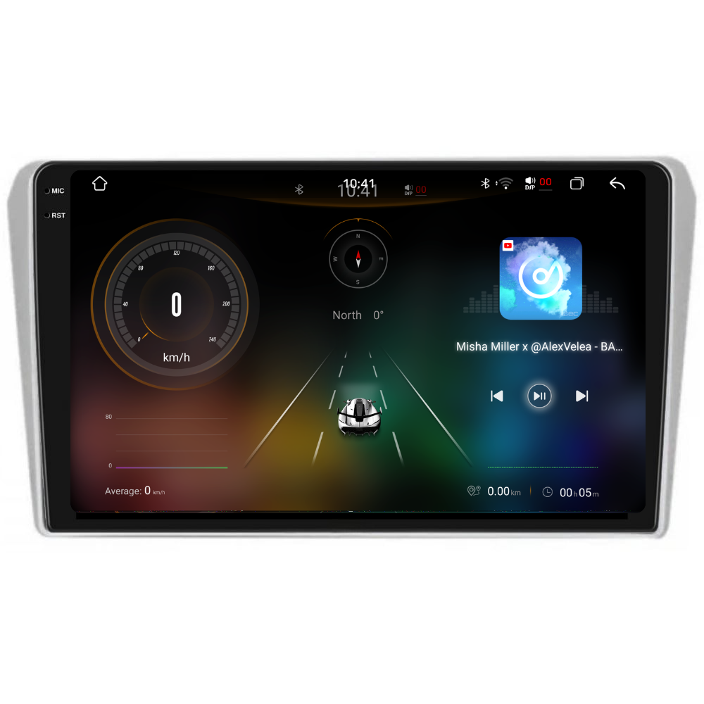 Navigatie Toyota Avensis (2002-2008), Android, Ecran 9 inch 2K, 12GB RAM 256GB, 8-core [3]