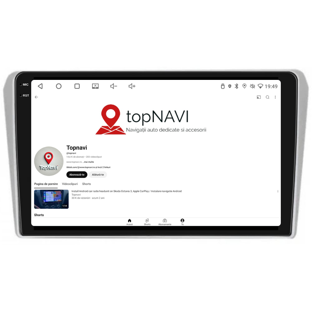 Navigatie Toyota Avensis (2002-2008), Android, Ecran 9 inch, 6GB RAM 128GB, 8-core [3]