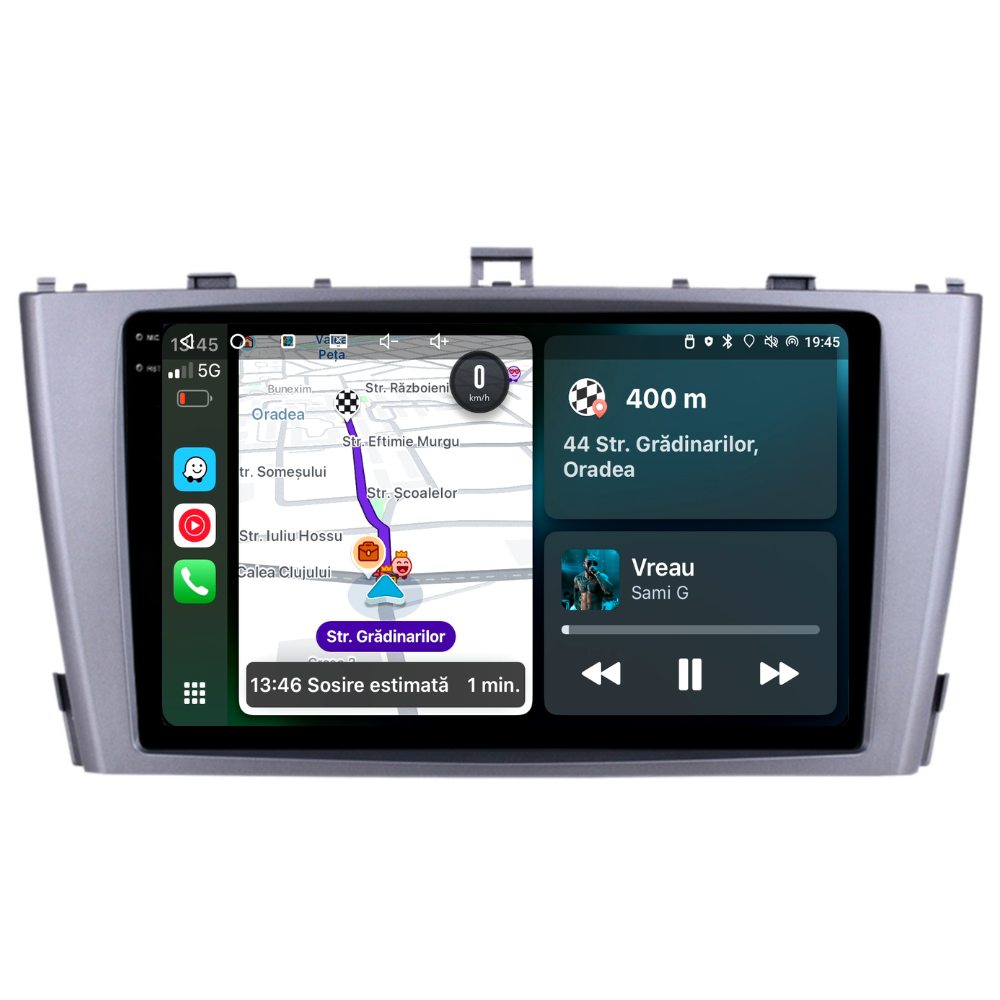 Navigatie Toyota Avensis (2008-2015), Ecran 9 inch, 4GB RAM 64GB, 4-core [1]