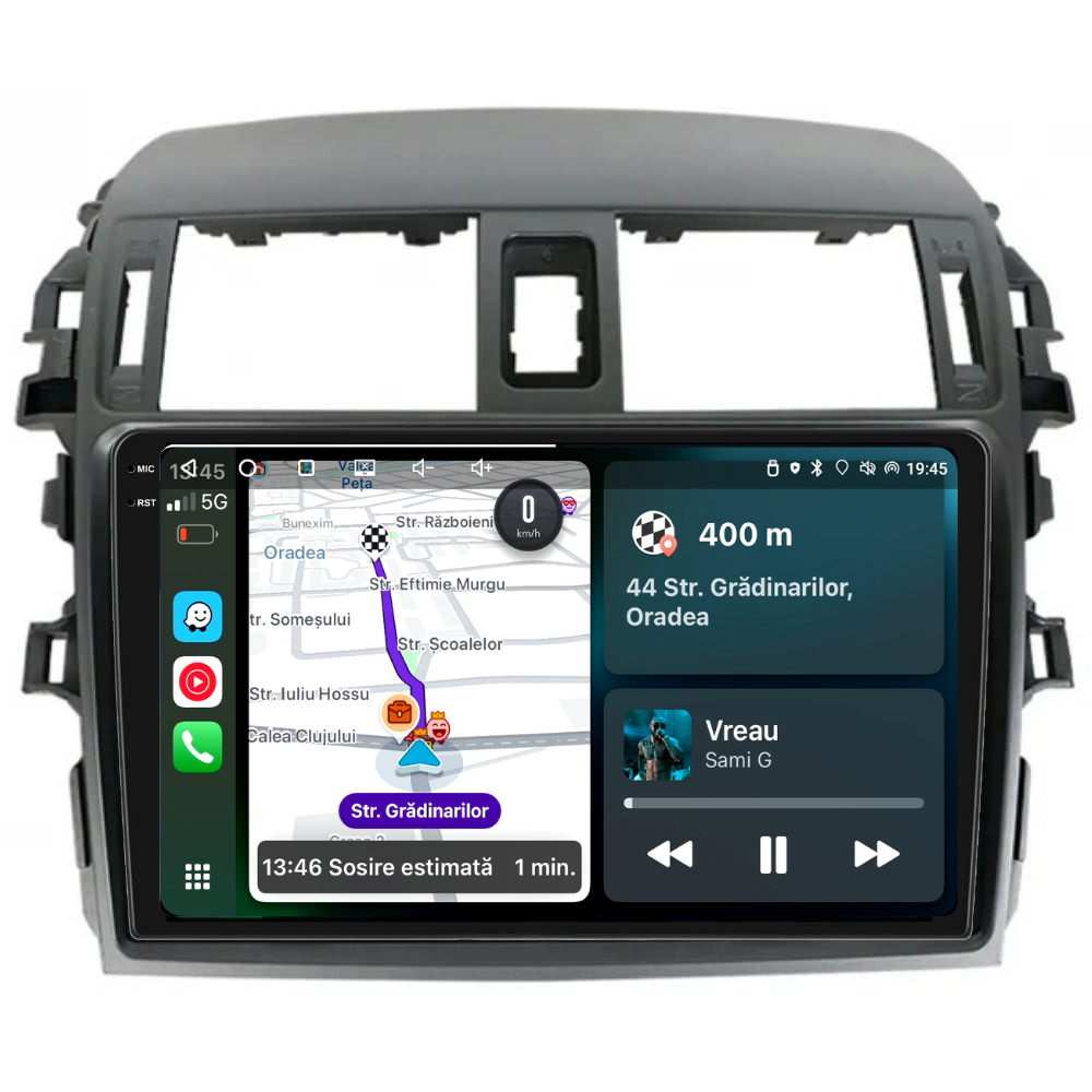 Navigatie Toyota Corolla (2006-2013), Ecran 9 inch, 4GB RAM 64GB, 4-core [1]