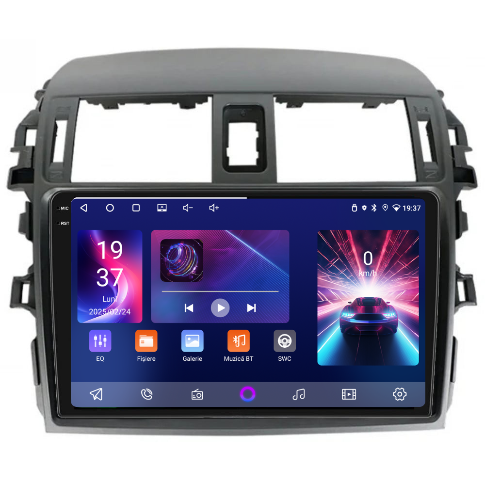 Navigatie Toyota Corolla (2006-2013), Ecran 9 inch, 4GB RAM 64GB, 4-core [5]