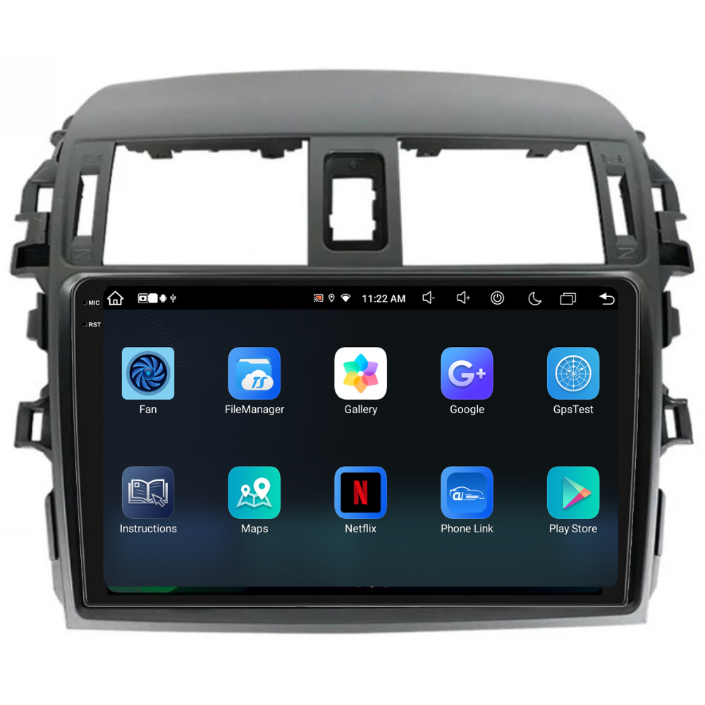 Navigatie Toyota Corolla (2006-2013), Ecran 9 inch, 8GB RAM 256GB, 8-core [4]