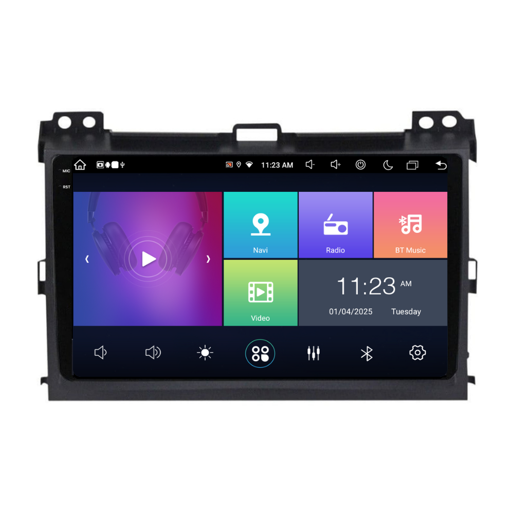 Navigatie Toyota Land Cruiser prado J120 (2004-2009), Ecran 2K, 4GB RAM 64GB, 8-core [1]