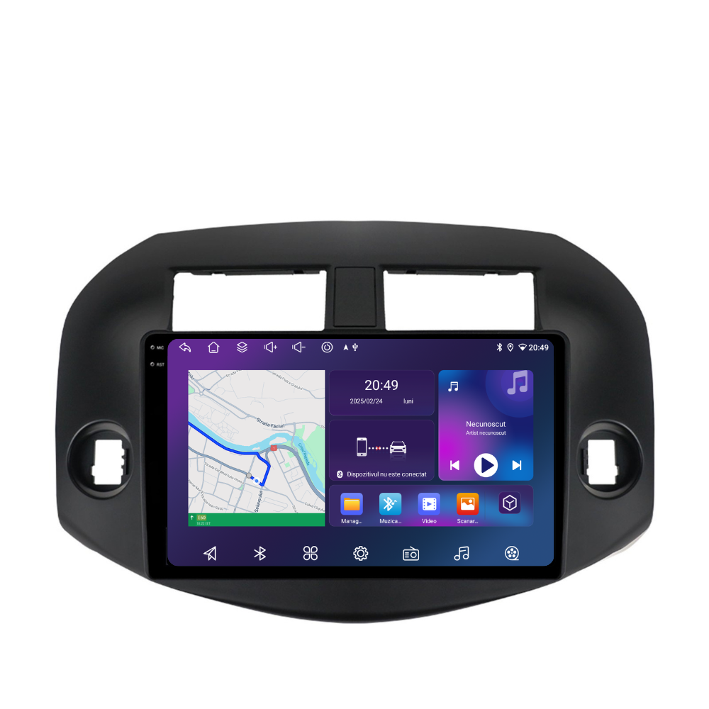 Navigatie Toyota RAV4 (2005-2012), Ecran 10 inch, 6GB RAM 128GB, 8-core [1]