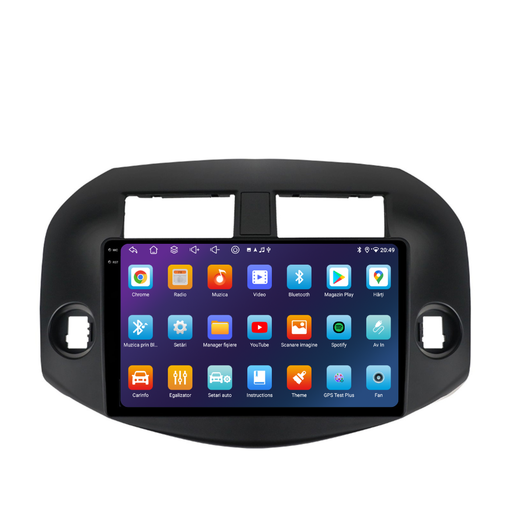 Navigatie Toyota RAV4 (2005-2012), Ecran 10 inch, 6GB RAM 128GB, 8-core [4]
