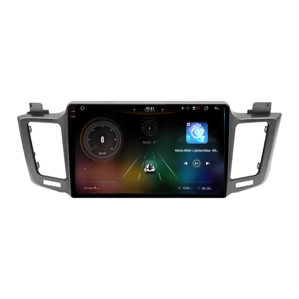 Navigatie Toyota RAV4 (2012-2018), Ecran 10 inch 2K, 12GB RAM 256GB, 8-core [4]