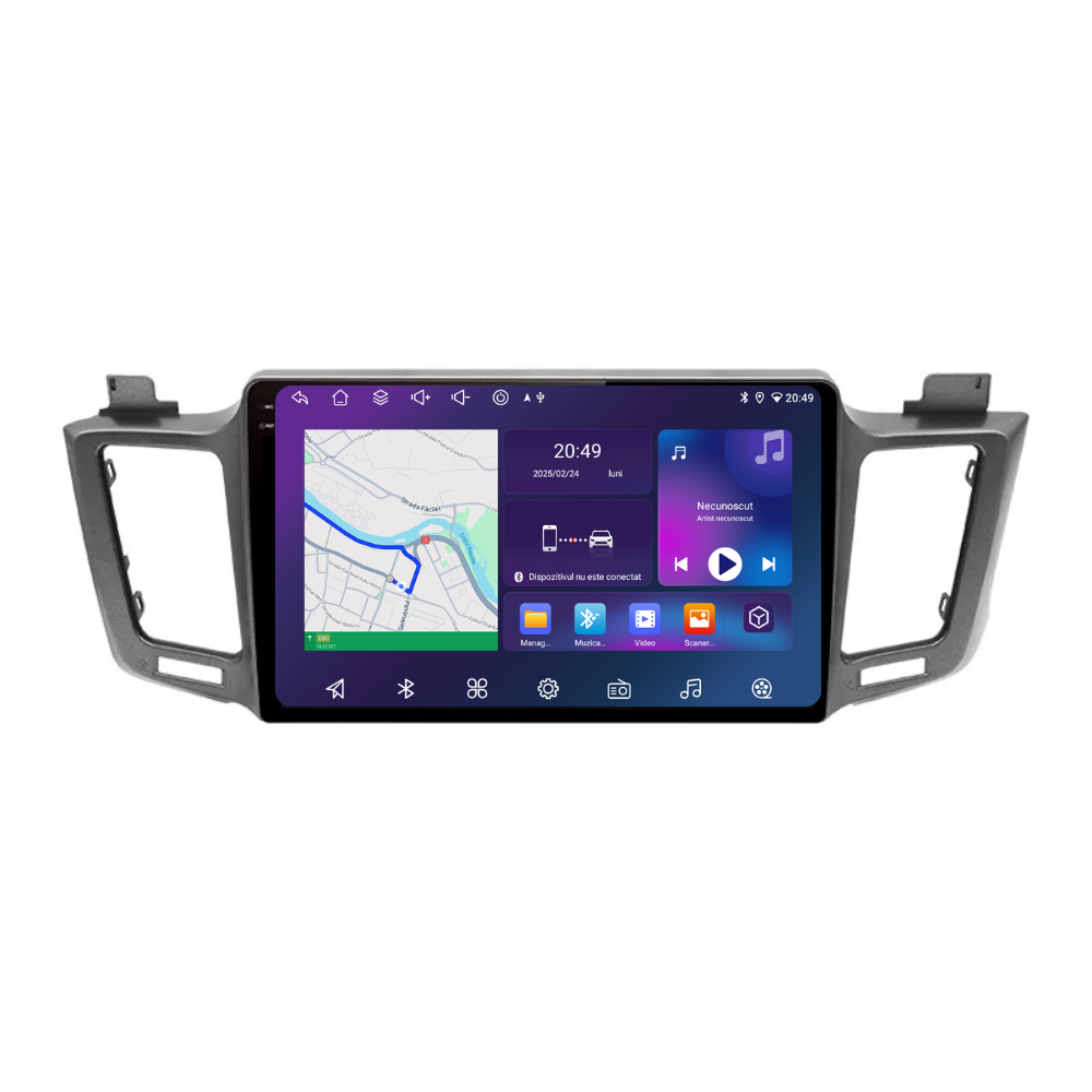 Navigatie Toyota RAV4 (2012-2018), Ecran 10 inch, 4GB RAM 64GB, 8-core [4]