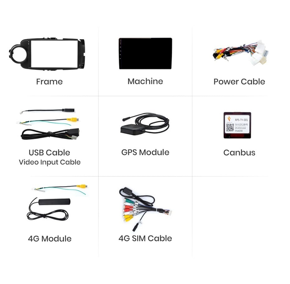 Navigatie Toyota Yaris (2012-2017), Ecran 2K, 8GB RAM 256GB, 8-core [9]