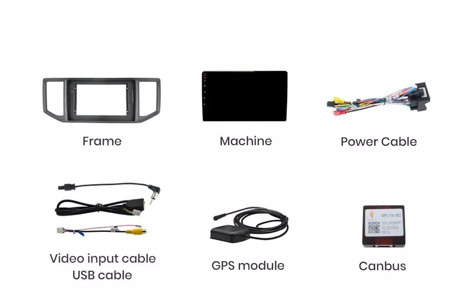 Navigatie Volkswagen Crafter 2017-2021, Android 12, 1GB RAM 32GB, google maps, youtube, wifi, waze, bluetooth [8]