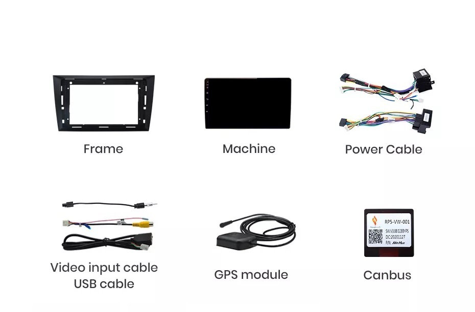 Navigatie Volkswagen Golf 6 2009-2012, Android 12, 1GB RAM 32GB, google maps, youtube, wifi, waze, bluetooth [7]