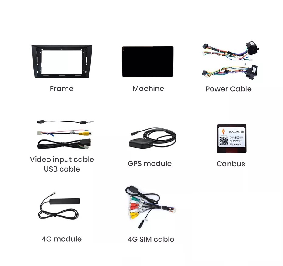 Navigatie Volkswagen Golf 6 (2009-2012), Android, Ecran 9 inch, 4GB RAM 64GB, 8-core [9]
