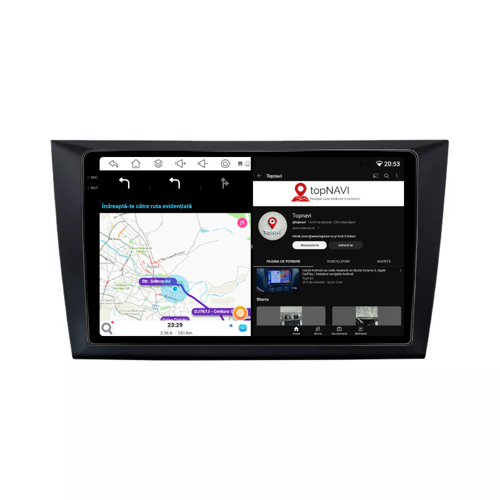 Navigatie Volkswagen Golf 6 (2009-2012), Android, Ecran 9 inch, 6GB RAM 128GB [4]