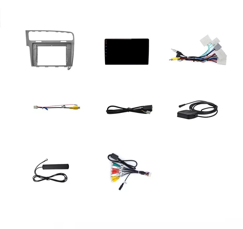 Navigatie Volkswagen Golf 7 (2012-2017), Android, Ecran 10 inch, 4GB RAM 64GB,, 8-core argintiu [9]