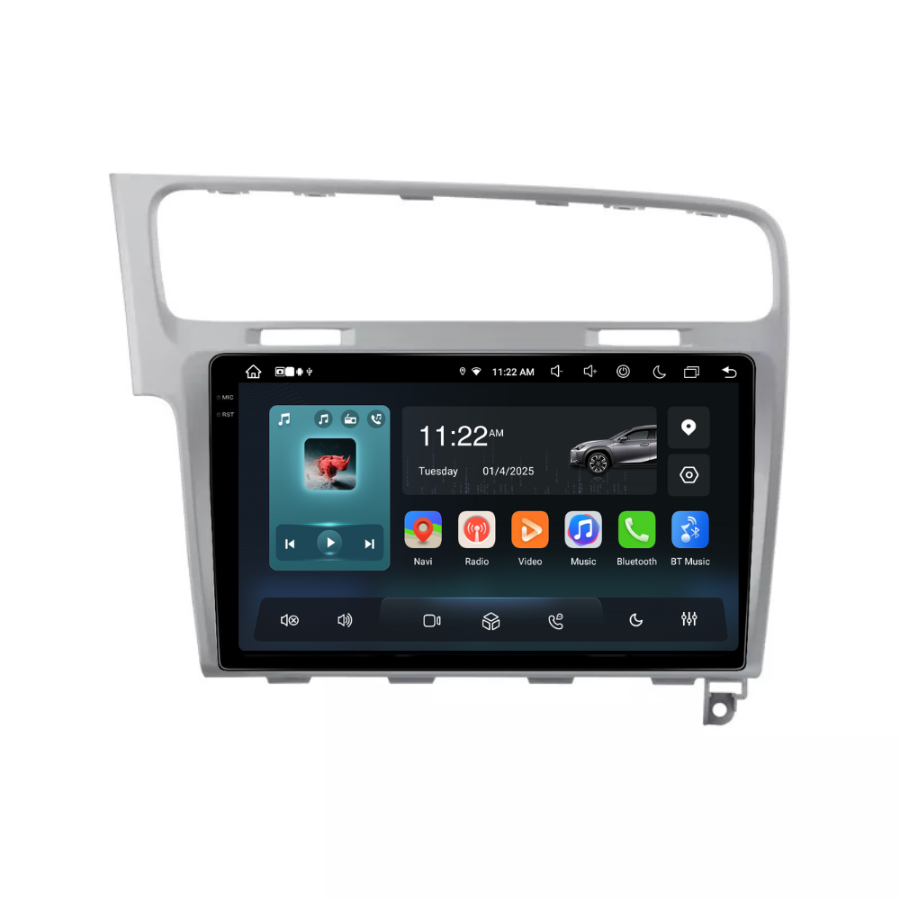Navigatie Volkswagen Golf 7 (2012-2017), Android, Ecran 10 inch, 8GB RAM 256GB, silver [5]