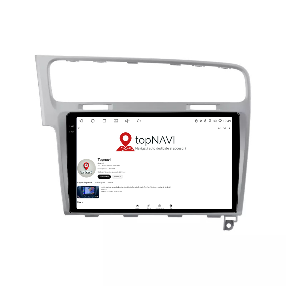 Navigatie Volkswagen Golf 7 (2012-2017), Android, Ecran 2K, 4GB RAM 64GB,, 8-core argintiu [6]