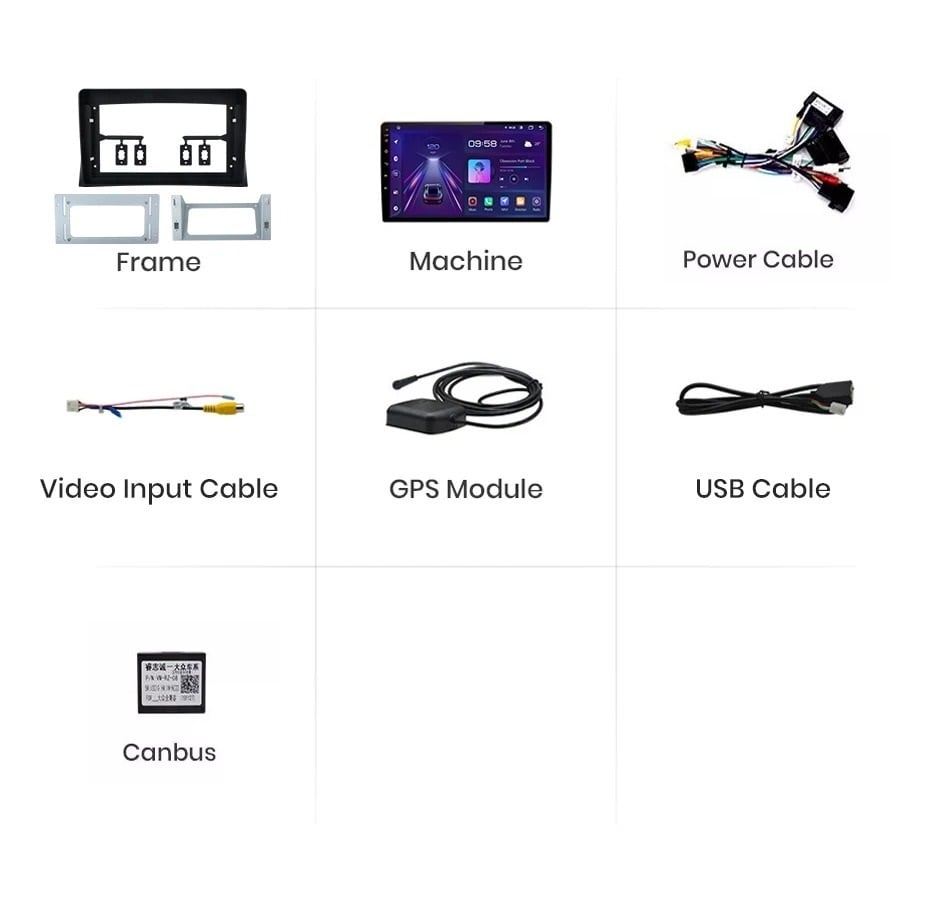 Navigatie Volkswagen Multivan, T5, Transporter (2008-2015) 1GB RAM 32GB, carplay android auto [8]