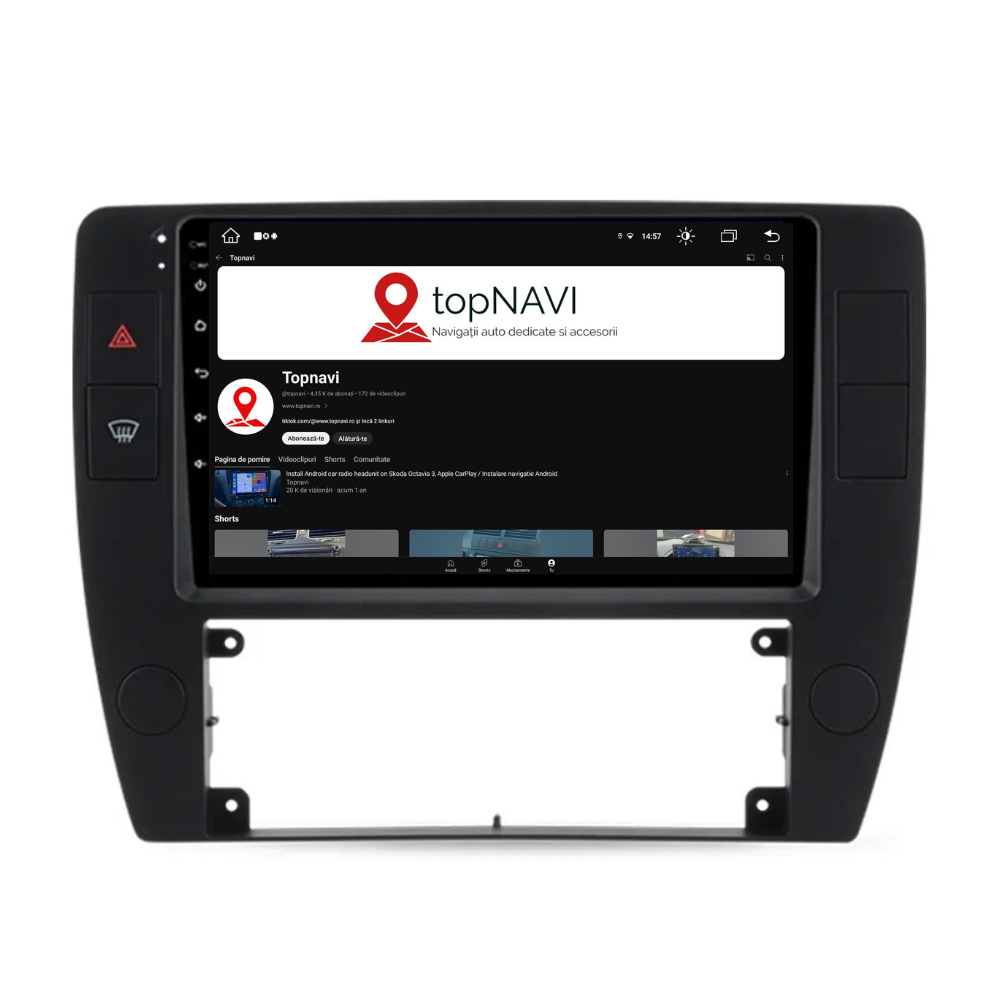 Navigatie Volkswagen Passat B5 (2000-2005), Android, 1GB RAM 32GB, carplay / android auto,waze,youtube [2]