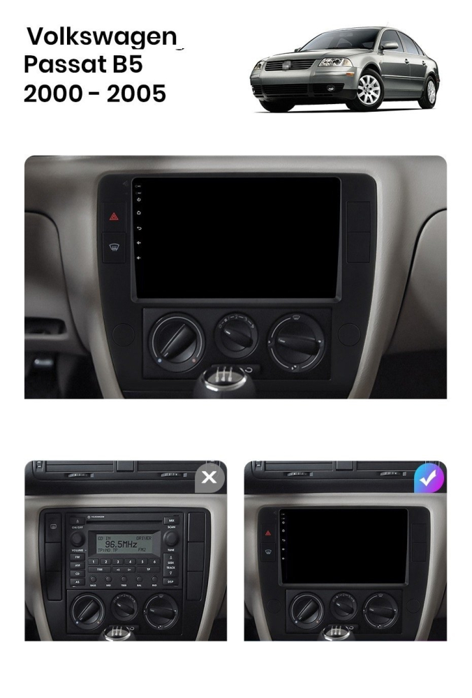 Navigatie Volkswagen Passat B5 (2000-2005), Android, Ecran 2K, 8GB RAM 256GB, 8-core [4]