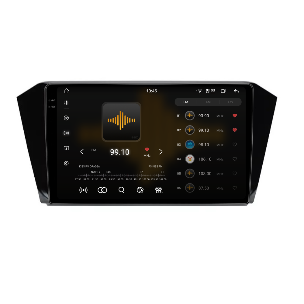 Navigatie Volkswagen Passat B8 (2015-2020), Android, Ecran 10 inch 2K, 12GB RAM 256GB, 8-core [2]