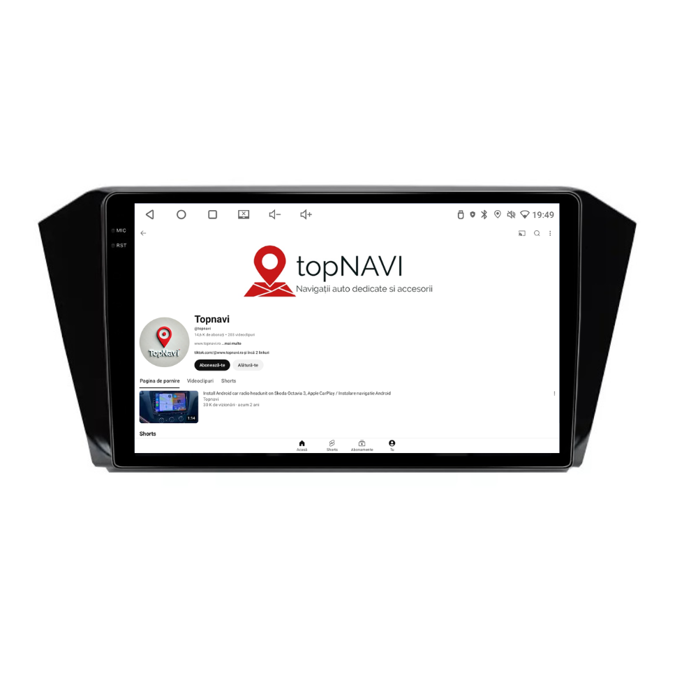 Navigatie Volkswagen Passat B8 (2015-2020), Android, Ecran 10 inch 2K, 12GB RAM 256GB, 8-core [5]