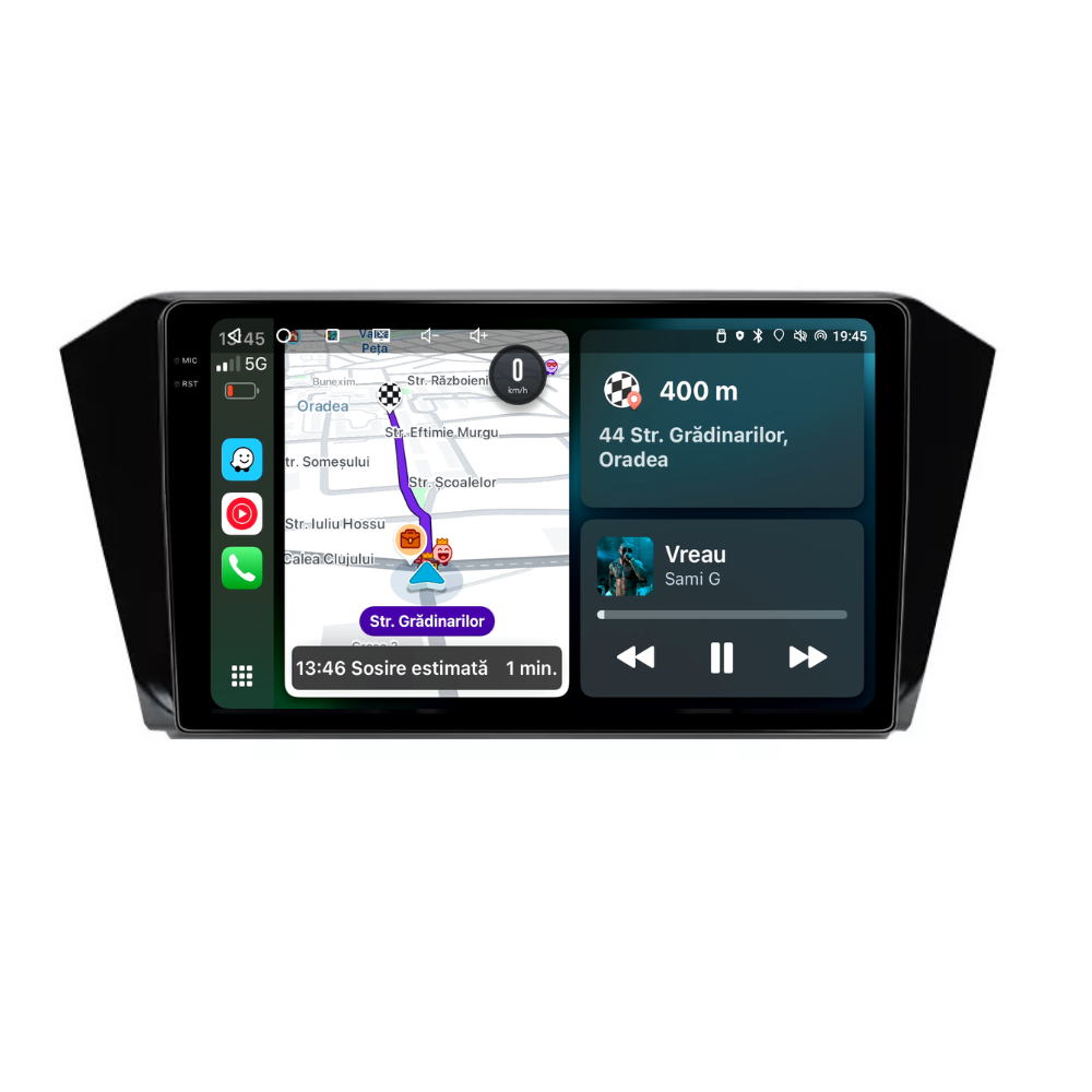 Navigatie Volkswagen Passat B8 (2015-2020), Android, Ecran 10 inch, 8GB RAM 256GB [1]