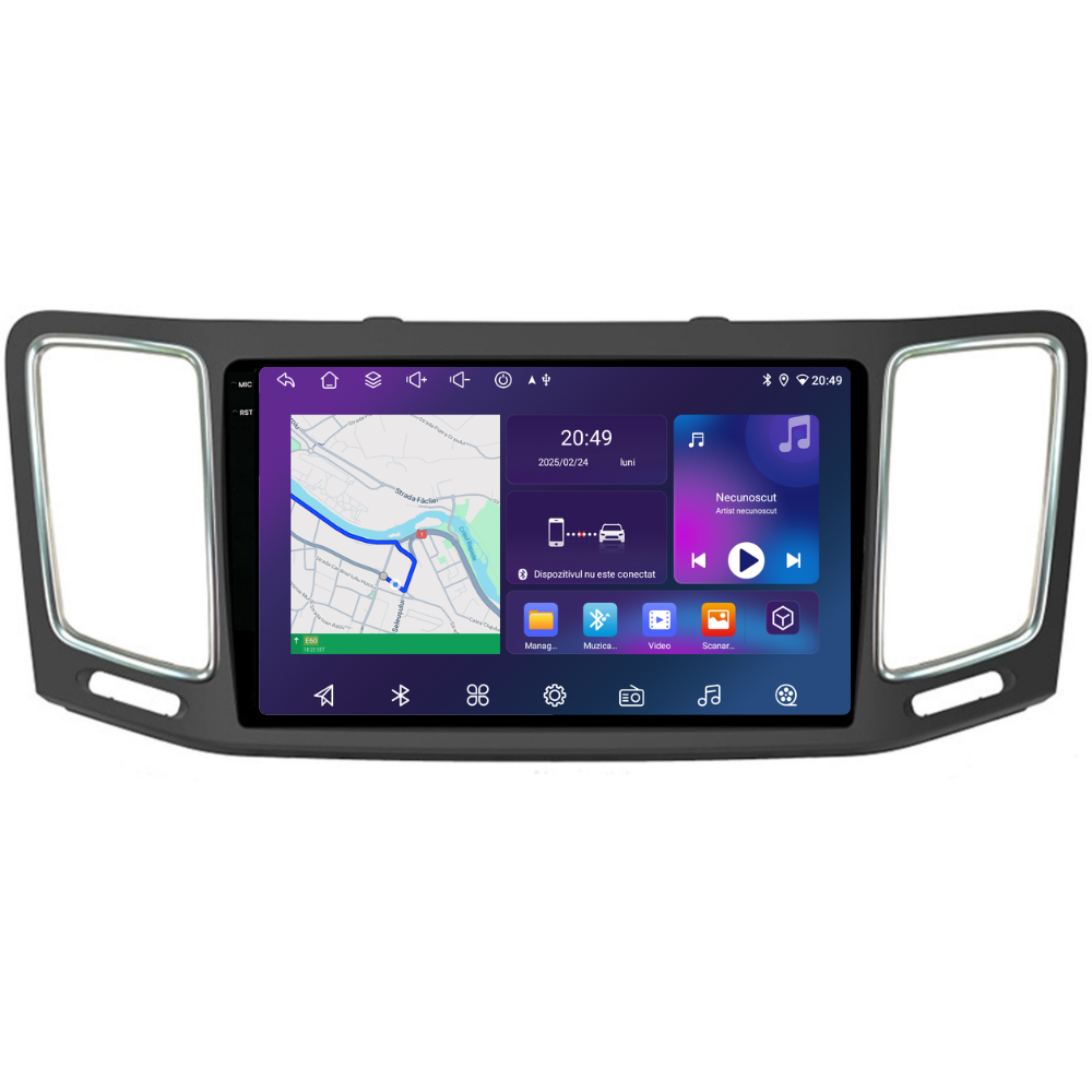 Navigatie Volkswagen Sharan (2010-2020), Android, Ecran 9 inch, 6GB RAM 128GB [1]